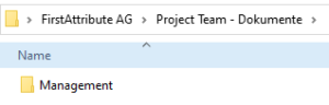 Unterordner "Management"