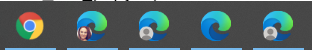 Teams mit mehreren Accounts: Browser Icons